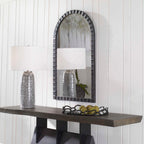 Dandridge Black Arch Mirror