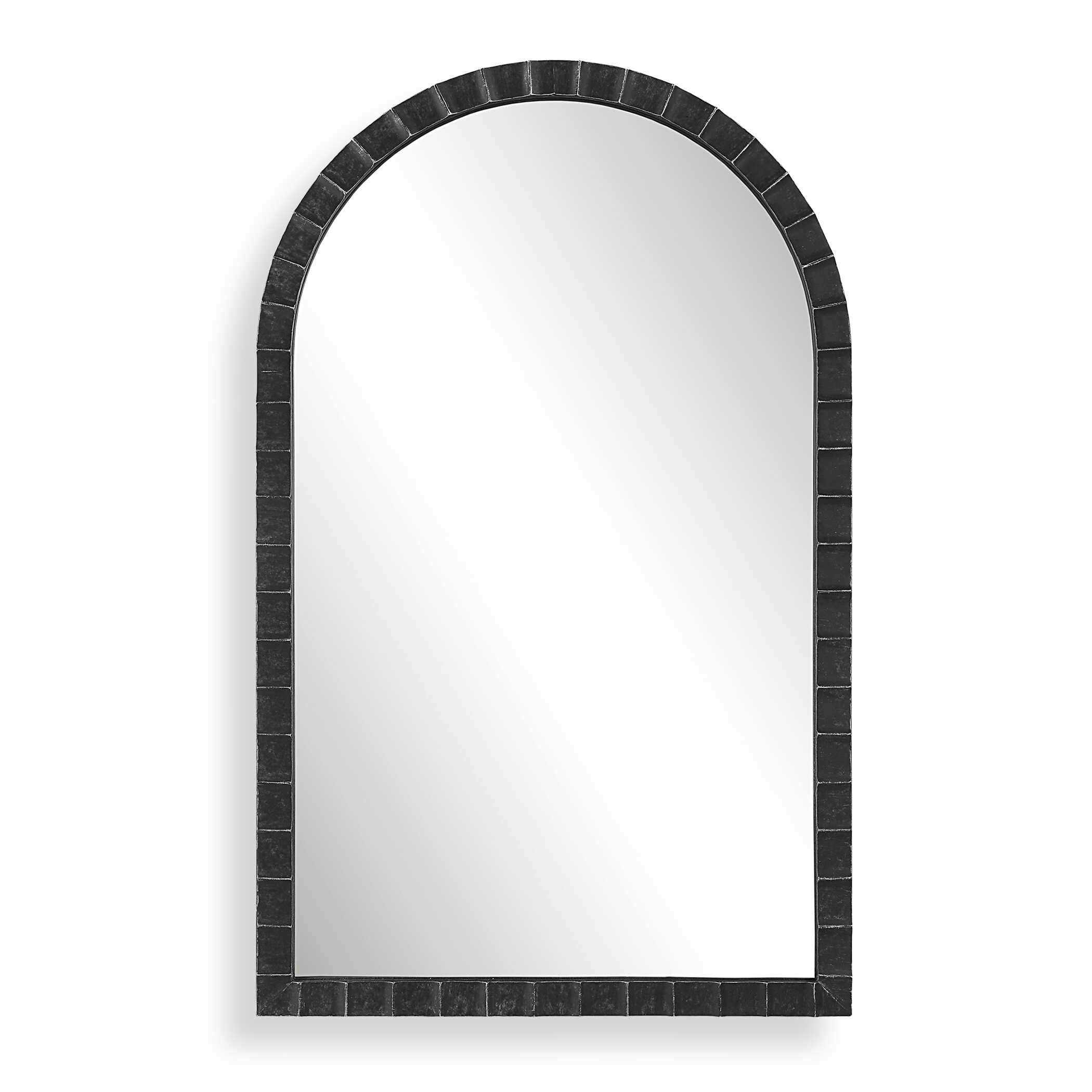 Dandridge Black Arch Mirror