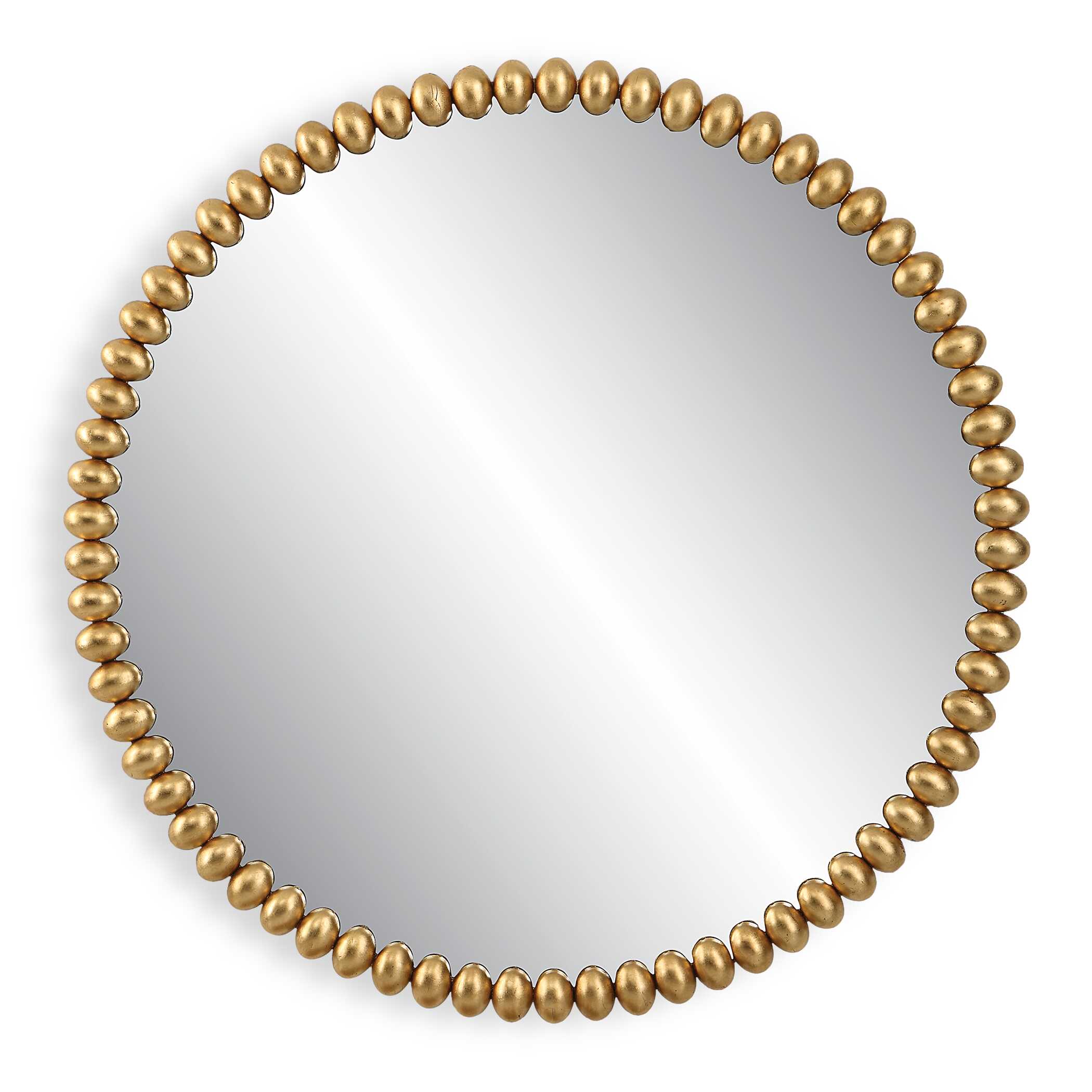 Byzantine Round Gold Mirror