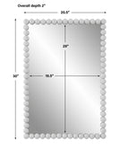 Serna White Vanity Mirror