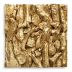 Rio Gold Wood Wall Decor