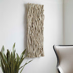Gathered Teak Bleached Wood Wall Decor