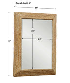 Rora Woven Coastal Mirror