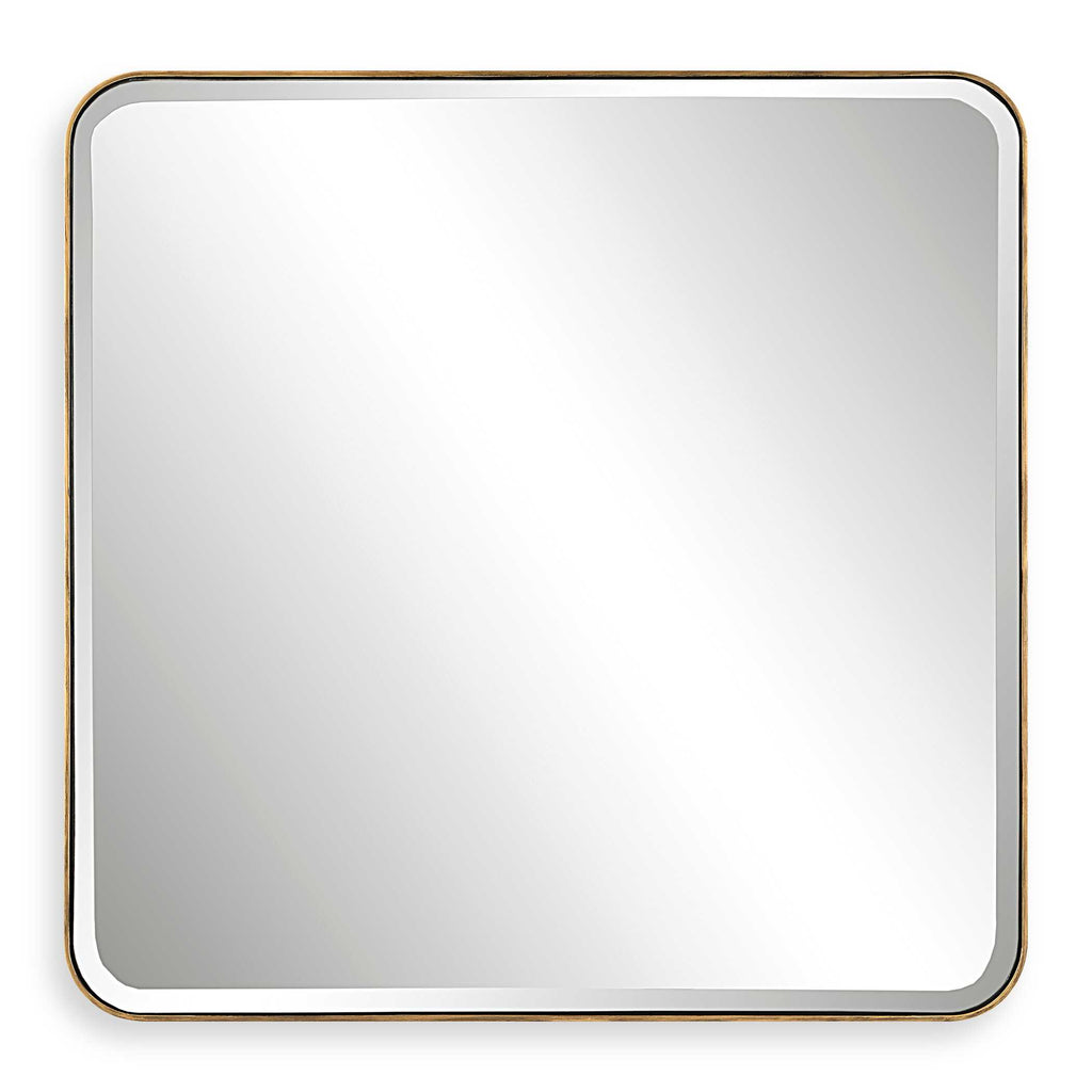 Hampshire Square Gold Mirror