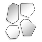 Linneah Black Mirrors Set/4