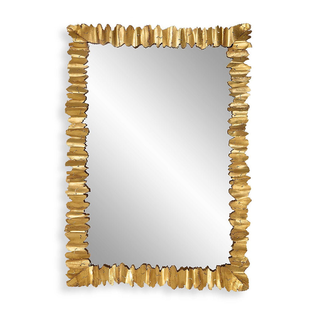 Lev Antique Gold Mirror