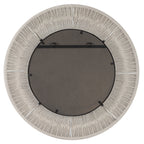 Sailor's Knot White Small Round Mirror