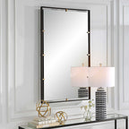 Egon Rectangular Bronze Mirror
