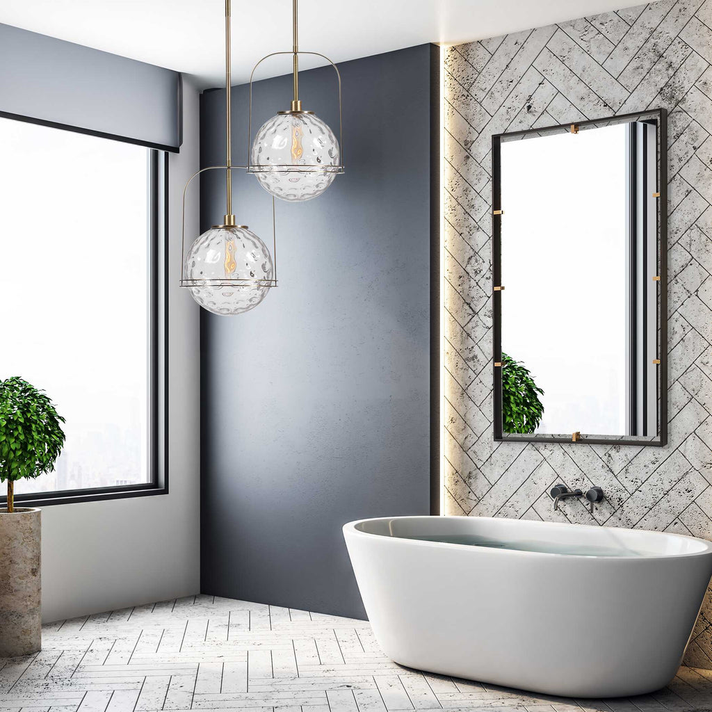 Egon Rectangular Bronze Mirror