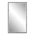 Egon Rectangular Bronze Mirror