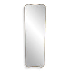 Belvoir Large Antique Brass Mirror