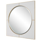 Cyprus White Square Mirror
