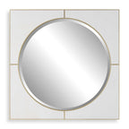 Cyprus White Square Mirror