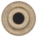 Bauble Round Gold Mirror