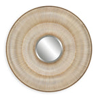 Bauble Round Gold Mirror