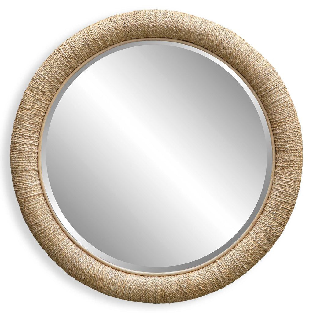 Mariner Natural Round Mirror
