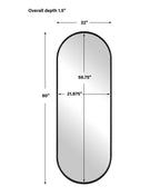 Varina Tall Black Mirror