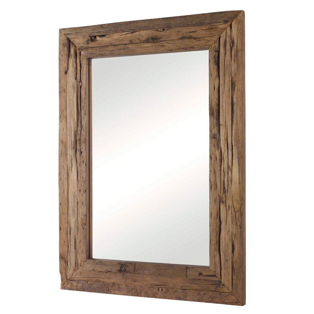 Rennick Rustic Wood Mirror