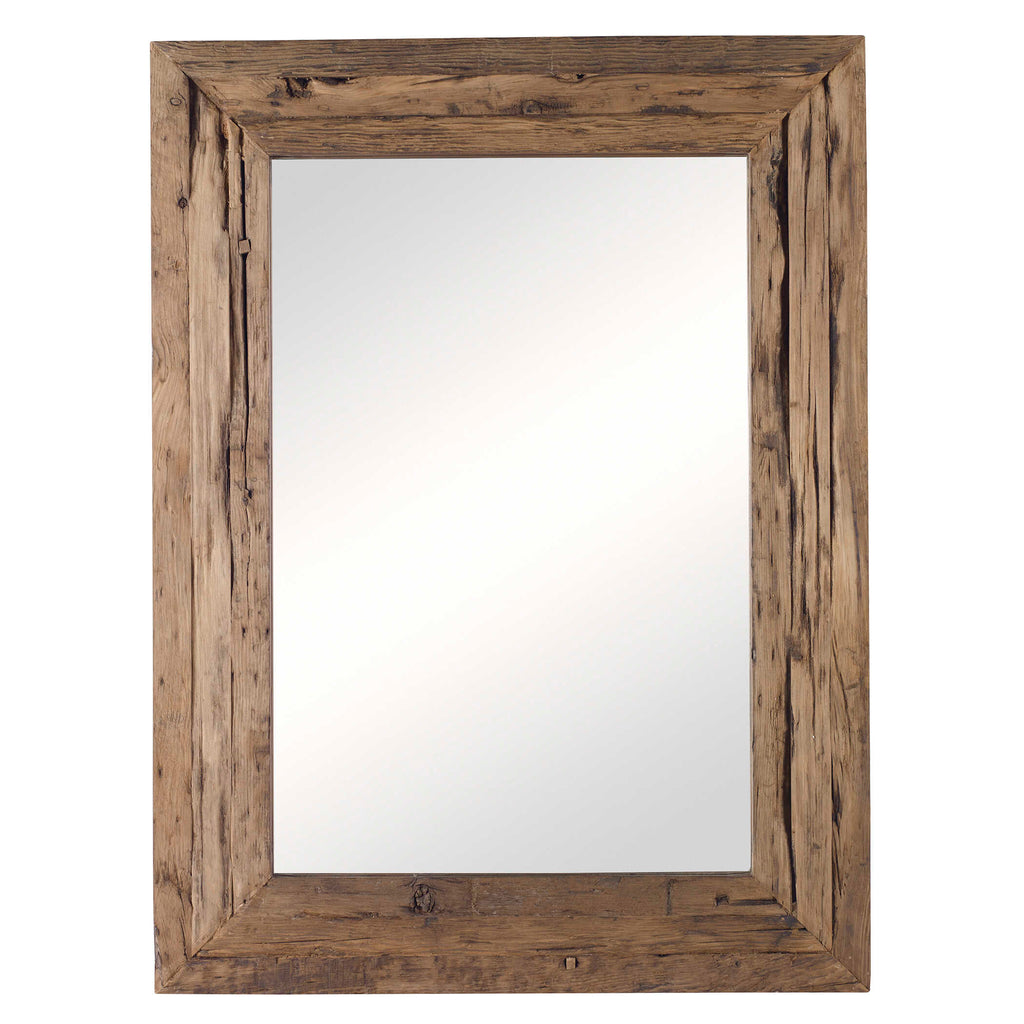 Rennick Rustic Wood Mirror