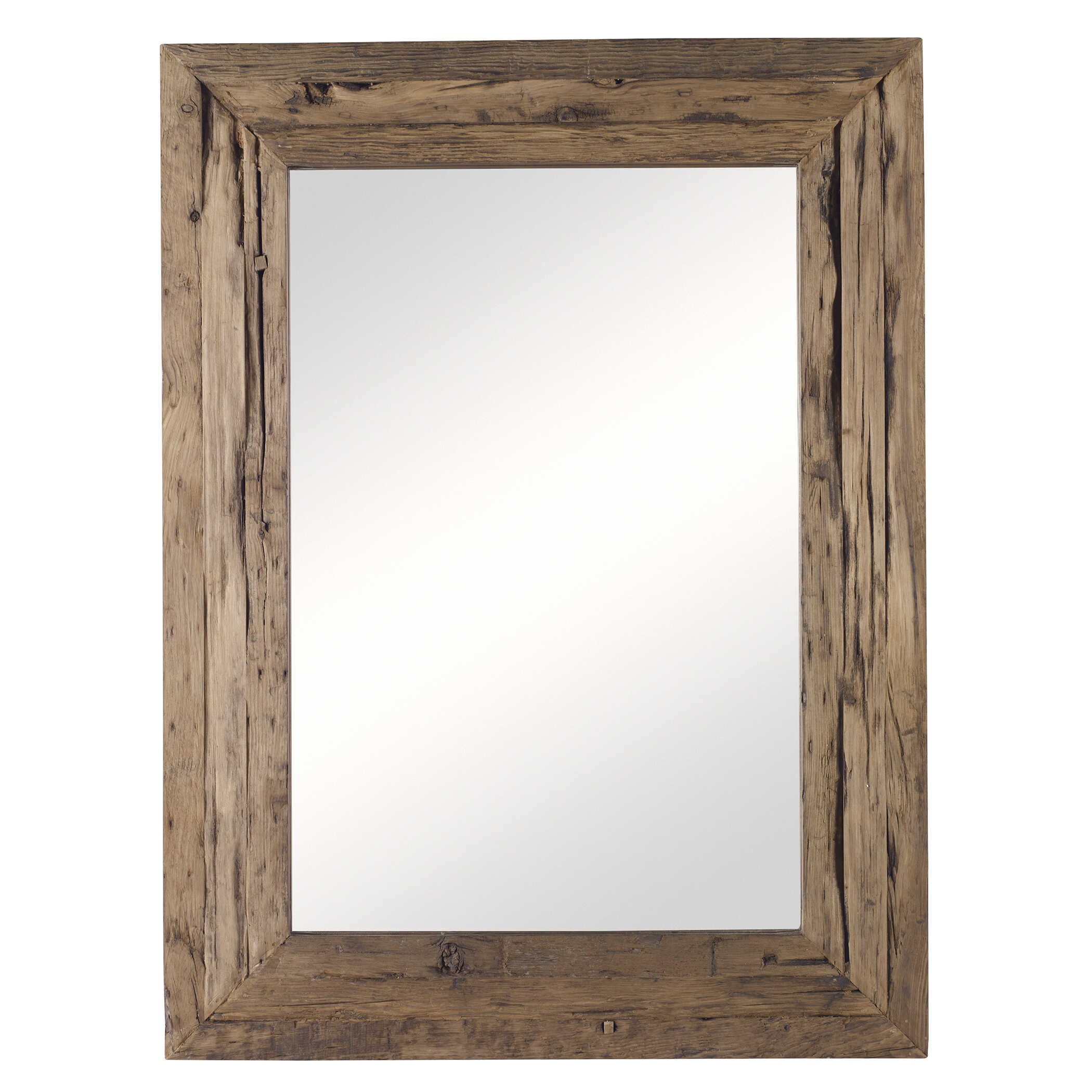 Rennick Rustic Wood Mirror