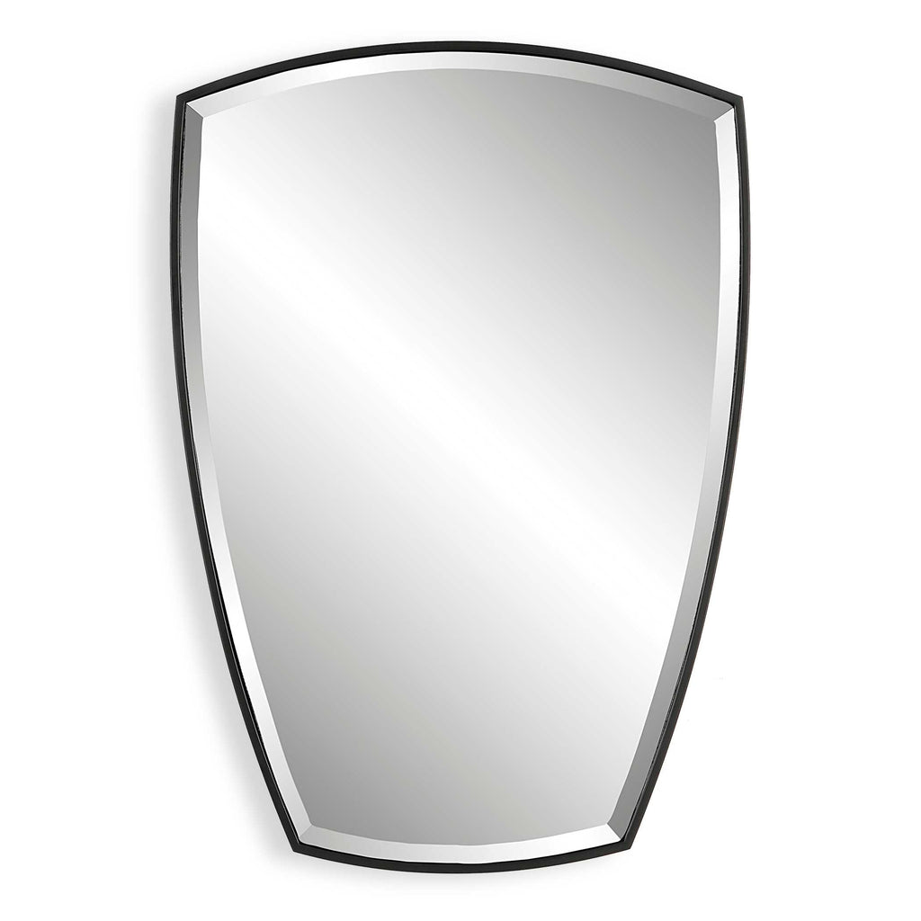 Crest Curved Iron Mirror