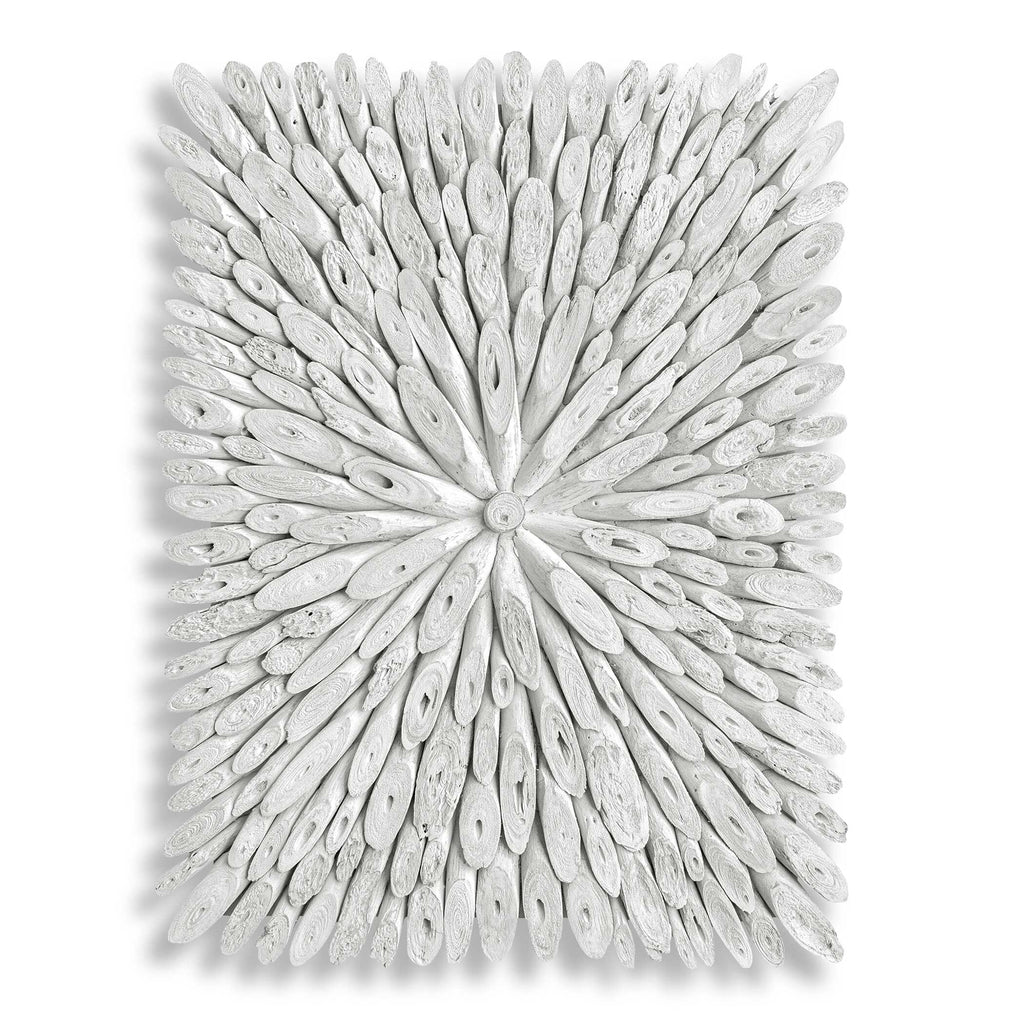 Bahama Wood Whitewashed Wall Decor
