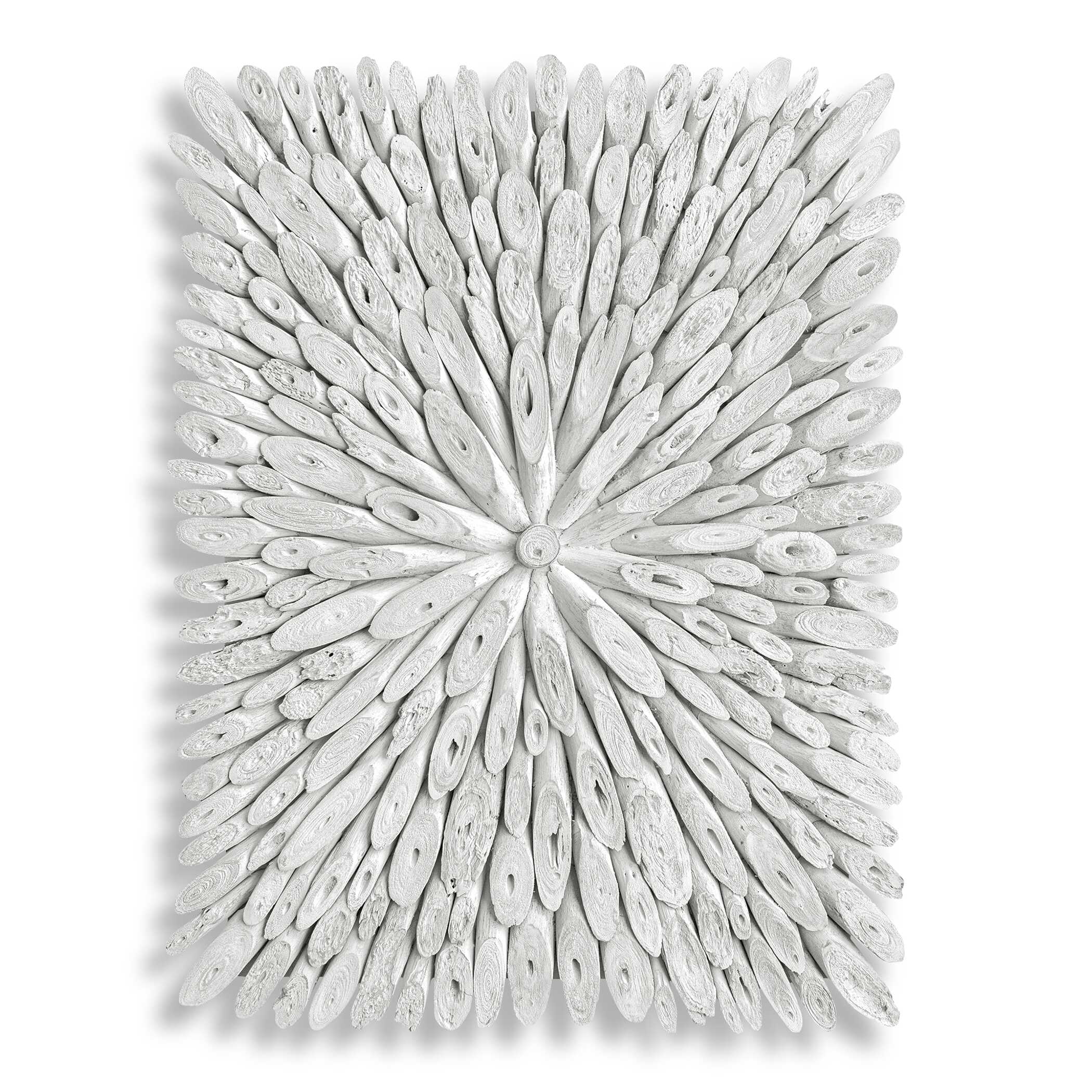 Bahama Wood Whitewashed Wall Decor