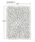 Bahama Wood Whitewashed Wall Decor