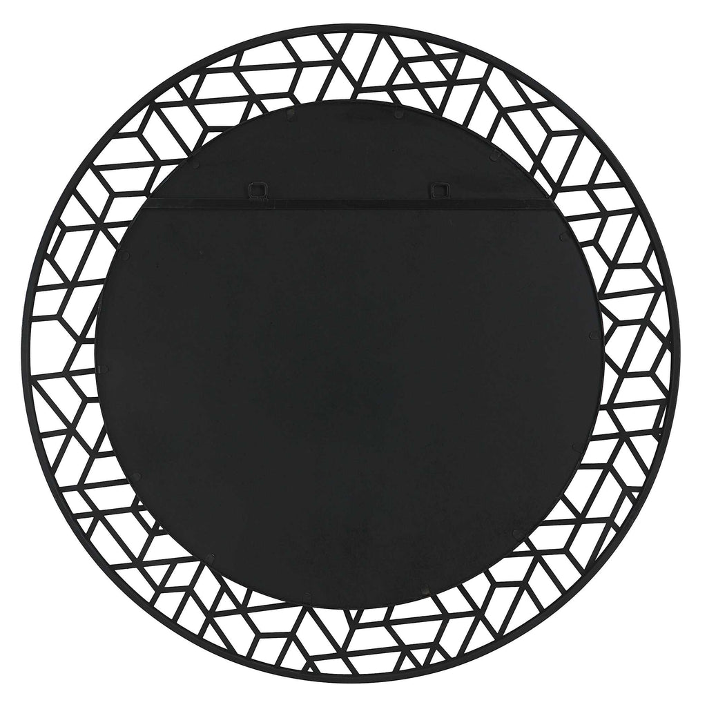 Mosaic Metal Round Mirror