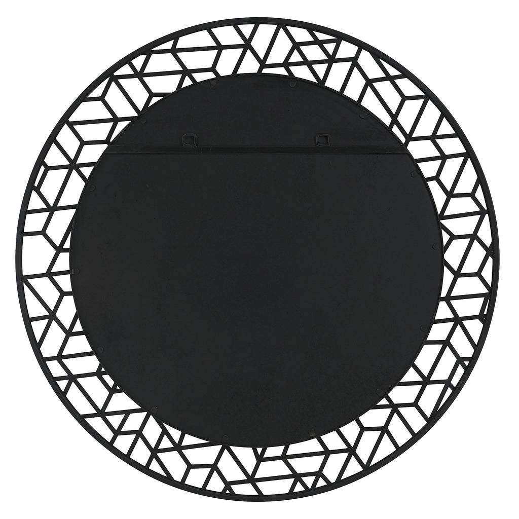 Mosaic Metal Round Mirror