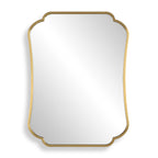 Athena Brushed Brass Mirror