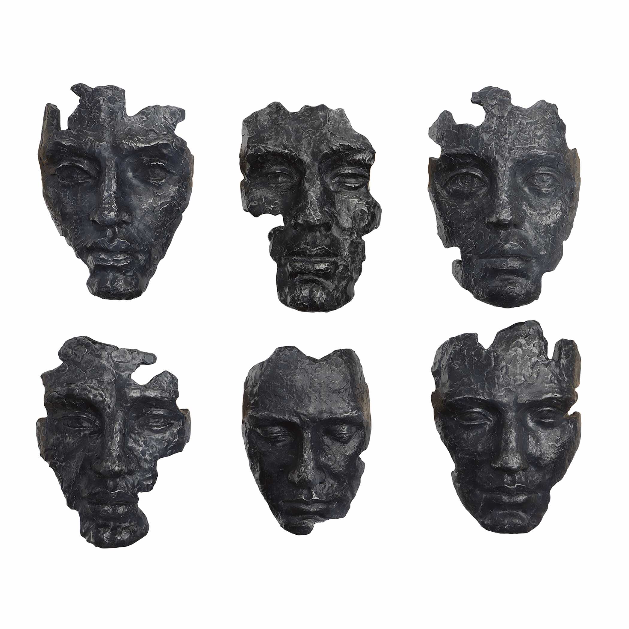 Self-Portrait Metallic Wall Decor Set/6