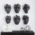 Self-Portrait Metallic Wall Decor Set/6