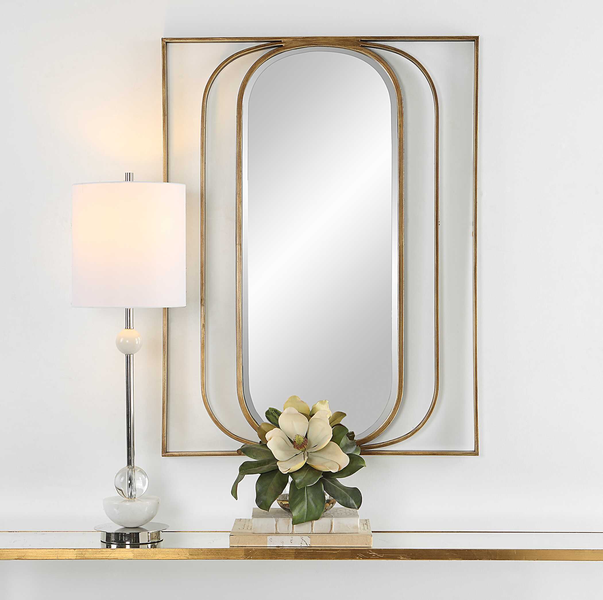 Replicate Contemporary Oval Mirror