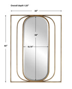 Replicate Contemporary Oval Mirror