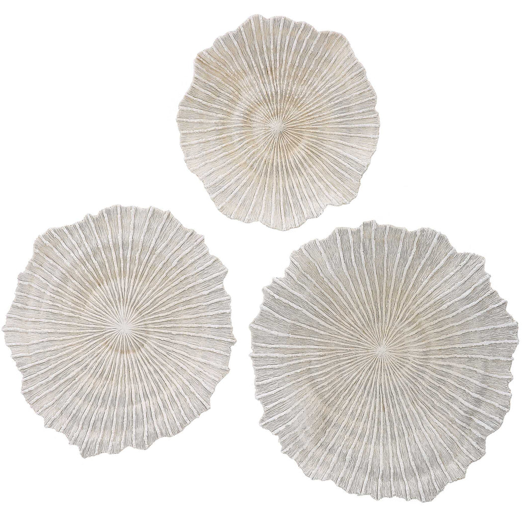 Ocean Gems Coral Wall Decor Set/3