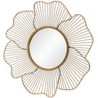 Blossom Gold Floral Mirror