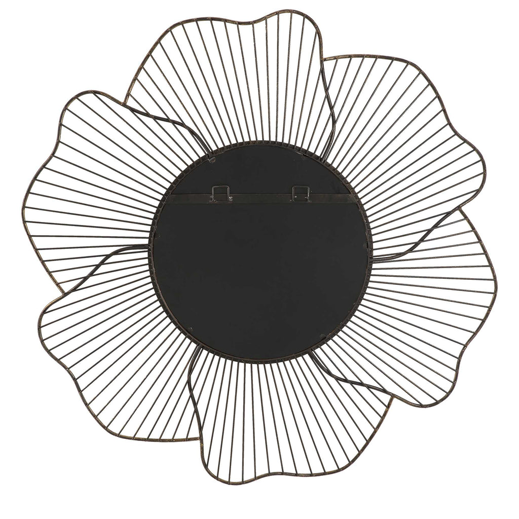 Blossom Gold Floral Mirror