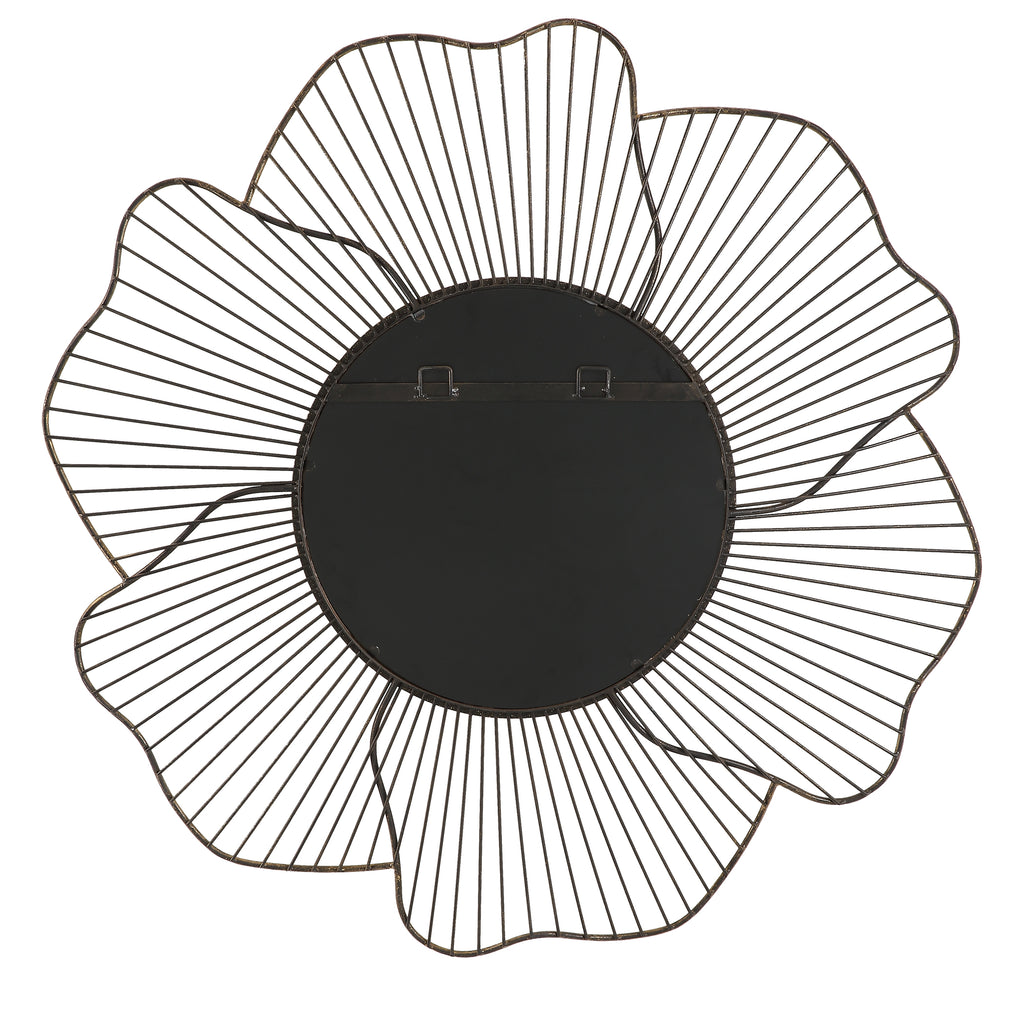 Blossom Gold Floral Mirror