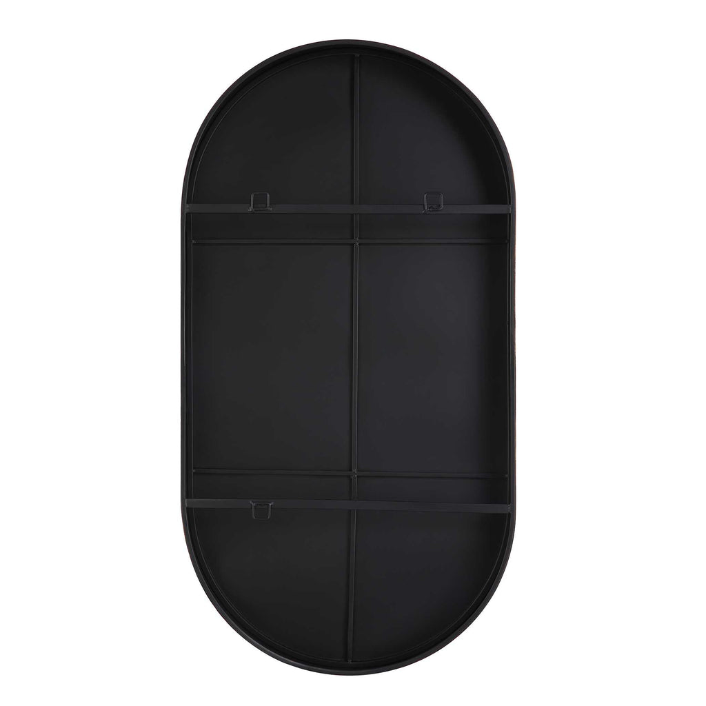 Lago Oval Gold Mirror