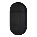 Lago Oval Gold Mirror