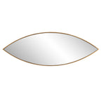 Ellipse Gold Mirror