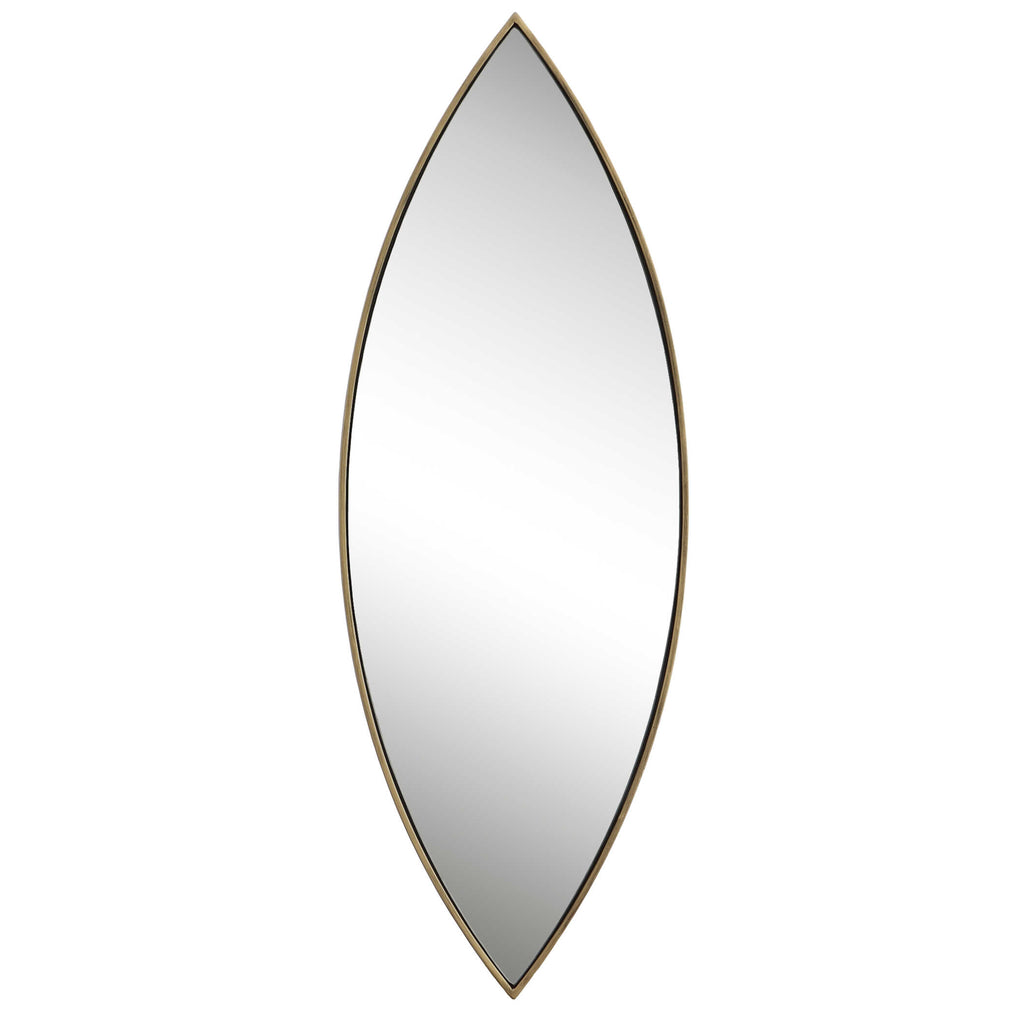 Ellipse Gold Mirror
