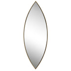 Ellipse Gold Mirror