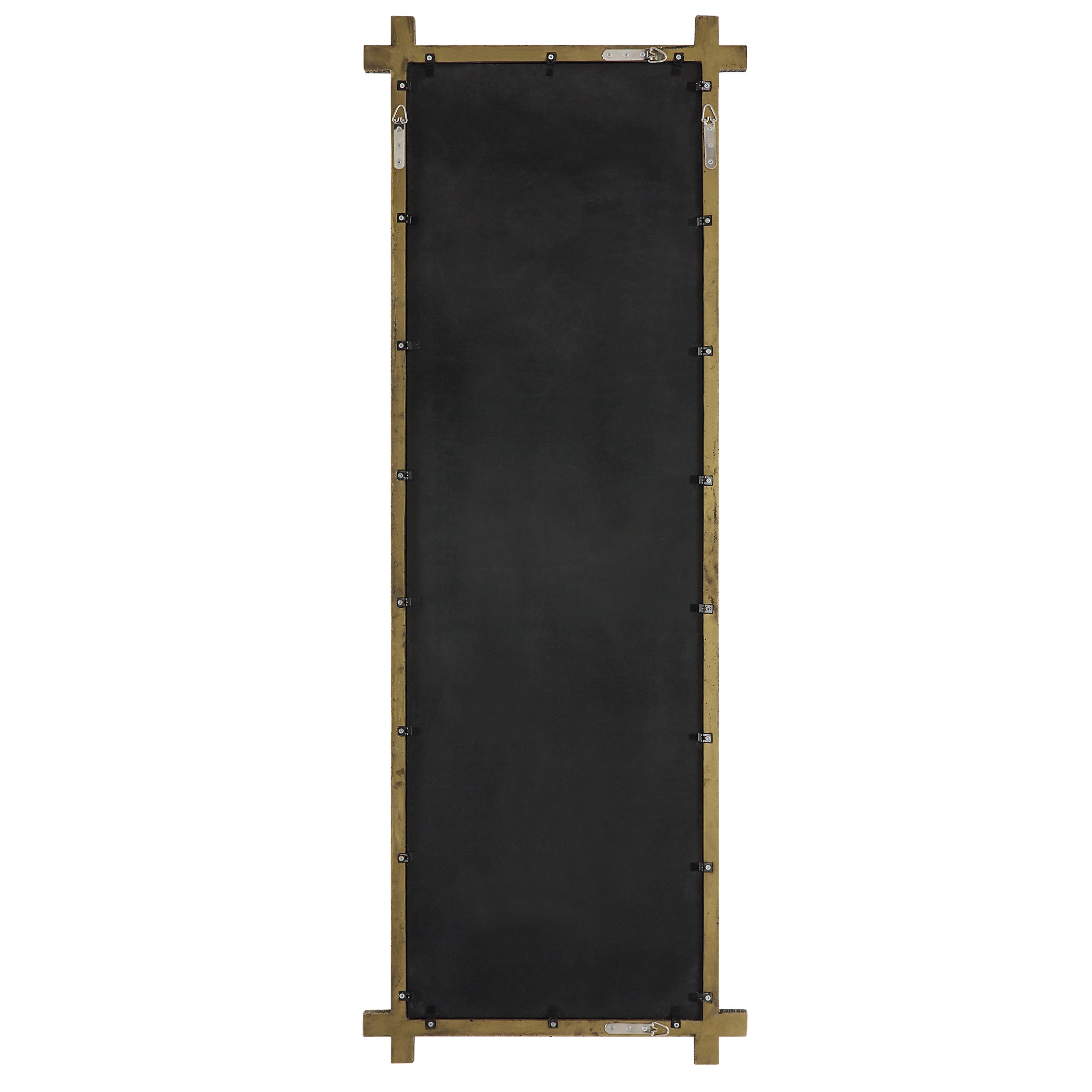 Abanu Ribbed Gold Dressing Mirror