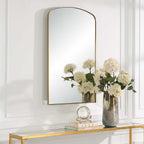 Tordera Brass Arch Mirror