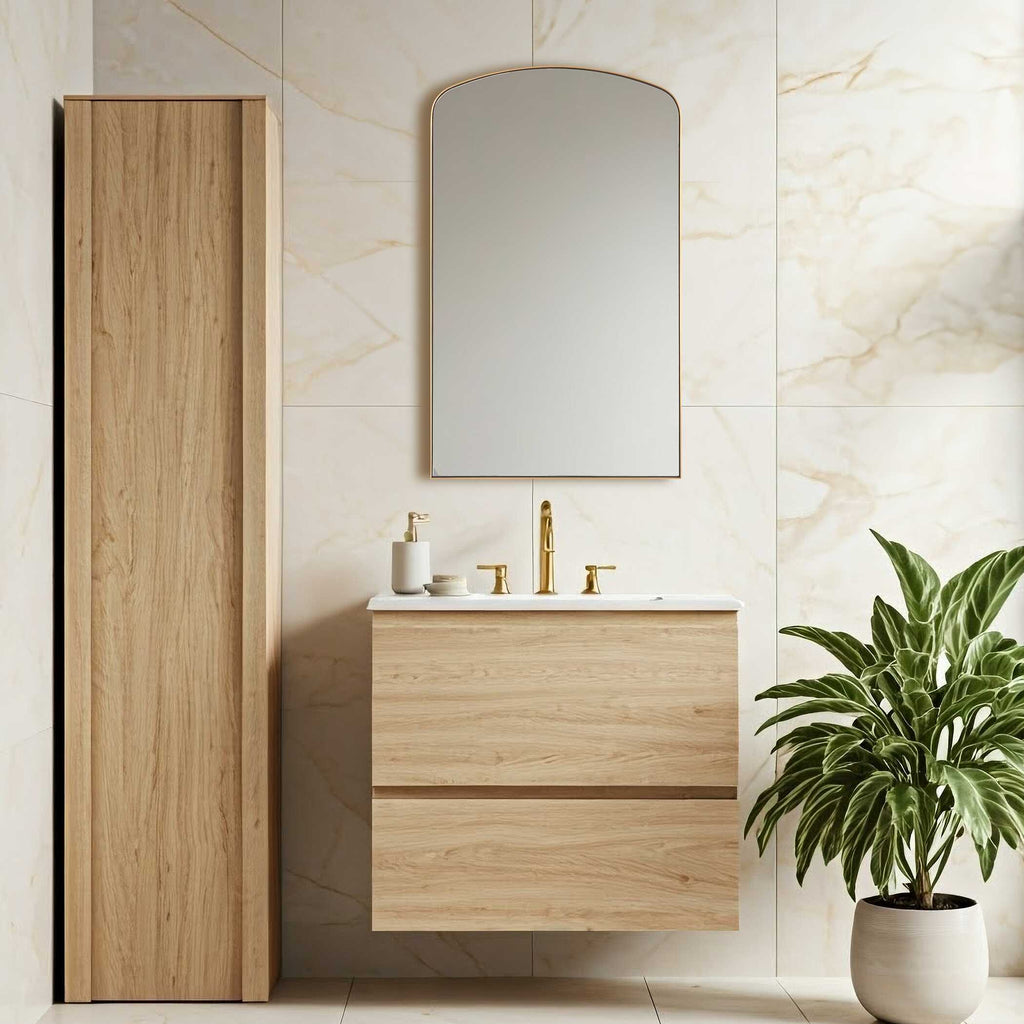 Tordera Brass Arch Mirror