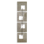 Linked Champagne Metal Wall Decor