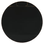 Junius Large Gold Round Mirror