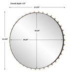 Cosmopolitan Round Mirror
